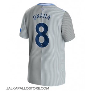 Everton Amadou Onana #8 Kolmaspaita 2023-24 Lyhythihainen